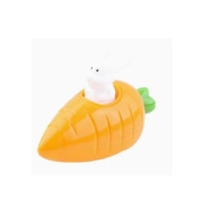 Hasen Spielzeug, 10 Stück Orange Karotten Häschen Rückziehfahrzeuge, Osterhasen